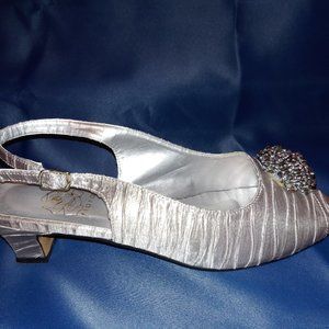 Silver Shoes size 11WW